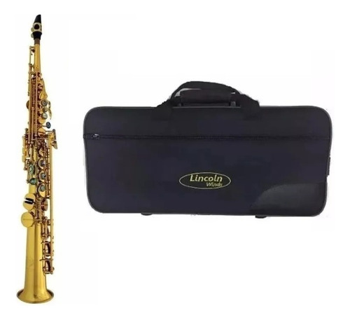 Saxo Soprano Lincoln Winds Jyss1101 + Estuche 