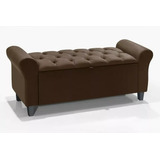 Recamier Báu Cama Casal 138cm Estofada Envio - Sapateira