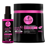 Haskell Cavalo Forte Hidra Máscara 500g + Sérum Antifrizz