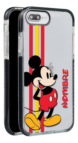 Funda Para iPhone Mickey Mouse Personalizada Con Tu Nombres