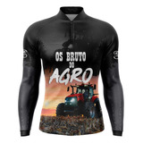 Camisa Camisetas Agro Proteção Uv Agricultura Trator Gll-50