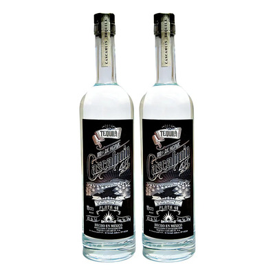 Duo Pack Tequila Artesanal Cascahuín Plata 48 750 Ml | Meses sin interés