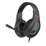 Headset Gamer Rgb Thunder Light Over Ear G3hs01bk Geonav Preto