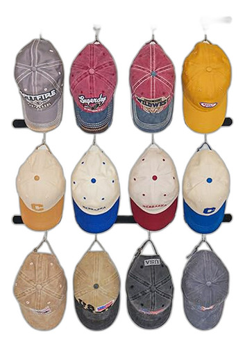 Etowifa Organizador De Gorras Para 36 Gorras Puerta