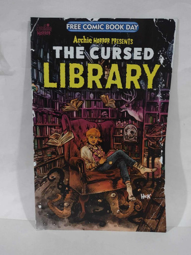 Cómic Archie Horror The Cursed Library Free Cómic Book Day