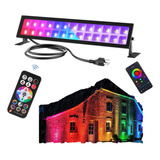 72w Rgb Led Uv Barra De Luz Negra Reflector Luces Barra Con 