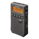 Radio De Bolsillo Recargable De Alerta Meteorológica Am / Fm