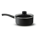 Cacerola Tefal Con Mango 18 Cm Teflon Antiadherente Color Negro