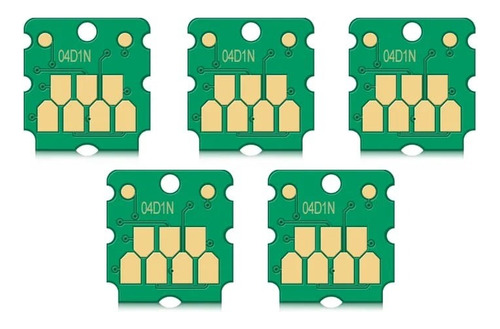 5 Chips Caja De Mantenimiento T04d1 Epson L6171 M3170 L6191