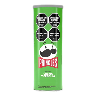 Papas Pringles Crema Y Cebolla X 109g | MercadoLibre