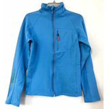 Chaqueta Entallada Marca Rescue Talla S/m Celeste Usado