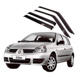 Deflector Renault Clio 2 Ventanilla Oriyinall X4 Adhesivo