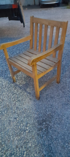 Sillon Antiguo Usado Madera Dura Guatambu