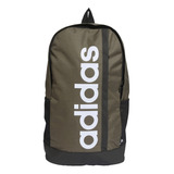 Mochila Essentials Linear Hr5344 adidas Color Olive Strata/black/white Diseño De La Tela Liso