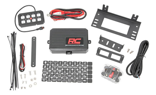 Botonera 8 Switch Barras Led Off Road Jeep Rzr Can Am 