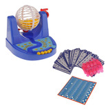 A Mini Juego De Mesa Máquina De Chip Tarjeta Bingo Bola