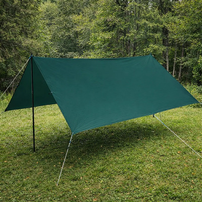 Tarp Supervivencia 3x3 + Parantes + Bolso Camping Carpa Refu | Envío gratis