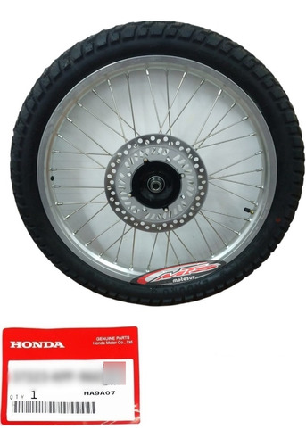 Rueda Delantera Completa Original Tornado 17-22 Moto Sur 