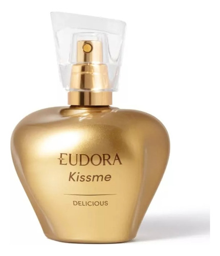 Kiss Me Delicious Desodorante Colônia 50ml Presente De Mãe Mulher Elegante Envolve Gold Chocolate