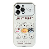 Funda Premium Diseño Lucky Puppy 3d Para iPhone 13 Pro Max