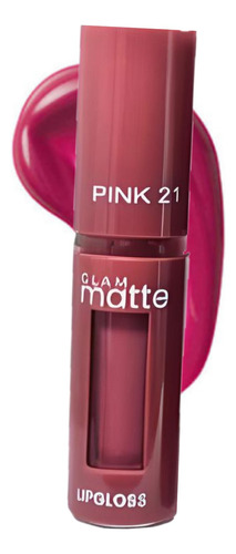 Labial Liquido Mate Intransferible Glam Pink 21 