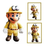 Figura Mario Bros Colección Mario Explorador Juguete  