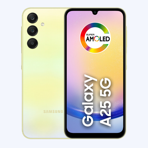 Celular Samsung Galaxy A25 5g, Câmera Tripla Traseira De Até 50mp, Selfie De 13mp, Tela Infinita Super Amoled De 6.5  120 Hz, 128gb, 6gb, Processador Octa-core, Bateria De Longa Duração,dual Chip.