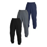 Kit 3 Calças Masculina Jogger Tactel Treino Academia Fitness