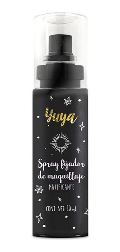 Spray Fijador De Maquillaje Yuya 60ml Duración Y Sin Brillo