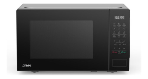 Horno Microondas Atma 20 Lts Matdb20cn Digital 700w Negro