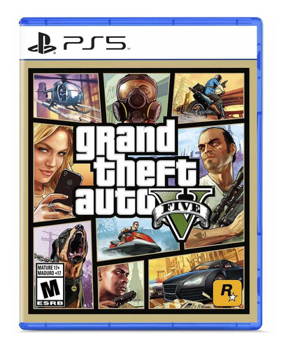 Gta 5 Ps5 Grand Theft Auto V Juego Fisico Sellado Play 5