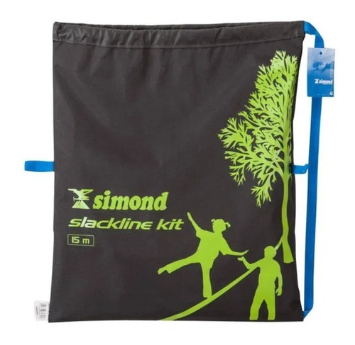 Kit Slackline Com Bolsa 15m - 150 Kg - Decathlon - Novo