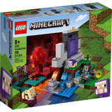 Lego® Minecraft - El Portal En Ruinas (21172) Cantidad De Piezas 316