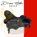 Divan Luis Xv Modelo Hades Elegante Fino Lujo