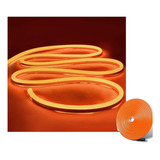 Kit Manguera Luz Neon 5 Mts + Fuente + Ficha 12v Exterior Luz Naranja