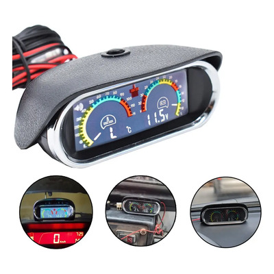 Sensor De Temperatura Y Voltímetro Del Agua 12v/24v