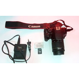 Camara Canon Eos Rebel T5i + Lente 18-55 + Funda + Tripode.