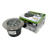 Bala De Piso Led 9w Luz Cálida