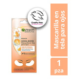 Garnier Skin Active Mascarilla Tela Para Ojos Naranja 1 Par