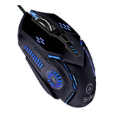 Soku Raton Mouse Alambrico Top Led 6d Gamer Dpi Ajustable