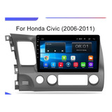 Auto Estereo De Pantalla Android Para Honda Civic Wifi Gps 