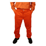 Pantalon De Trabajo Naranja Ultimos Talles Directo Fabrica