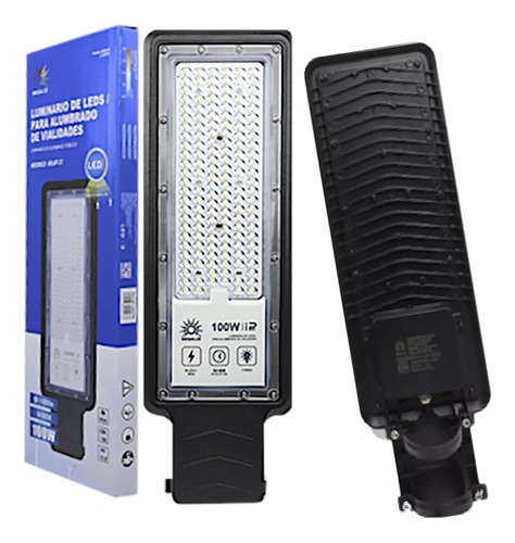 Reflector Led Lampara Suburbana De 100w Alumbrado Público