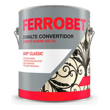 Ferrobet Duo Classic Brillante Esmalte Convertidor 4 Lts Rex Color Gris