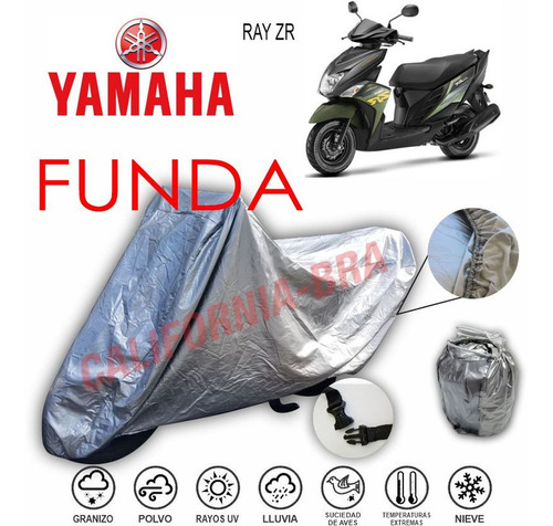 Funda Cubierta Lona Moto Cubre Yamaha Ray Zr