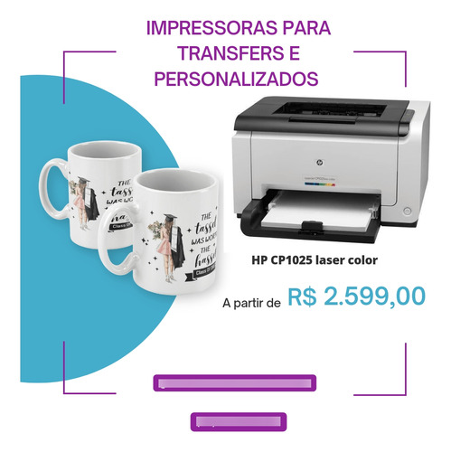 Impressora Laser Color Cp 1025 