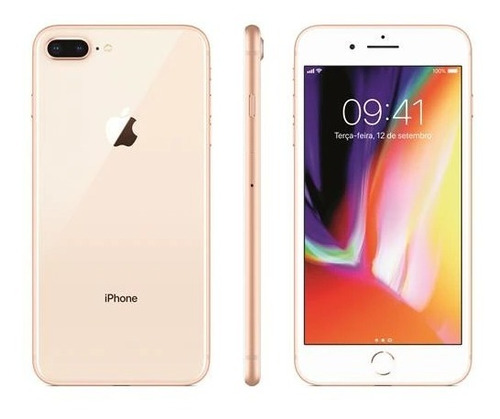  iPhone 8 Plus 64 Gb Gold -  Grade A Importado Eua