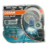 Juego Bombillos Osram Aleman H11 Cool Blue Intense 55w 12v