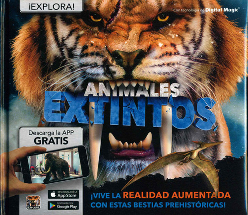 Realidad Aumentada: Animales Extintos, De De, Camilla. Serie Realidad Aumentada: Jurassic World Editorial Silver Dolphin (en Español), Tapa Dura En Español, 2020