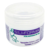 Fita Adesiva Gel Silicone Queloide Cicatriz Medida 35x3 Cm